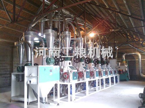 30噸級臥式面粉加工設備